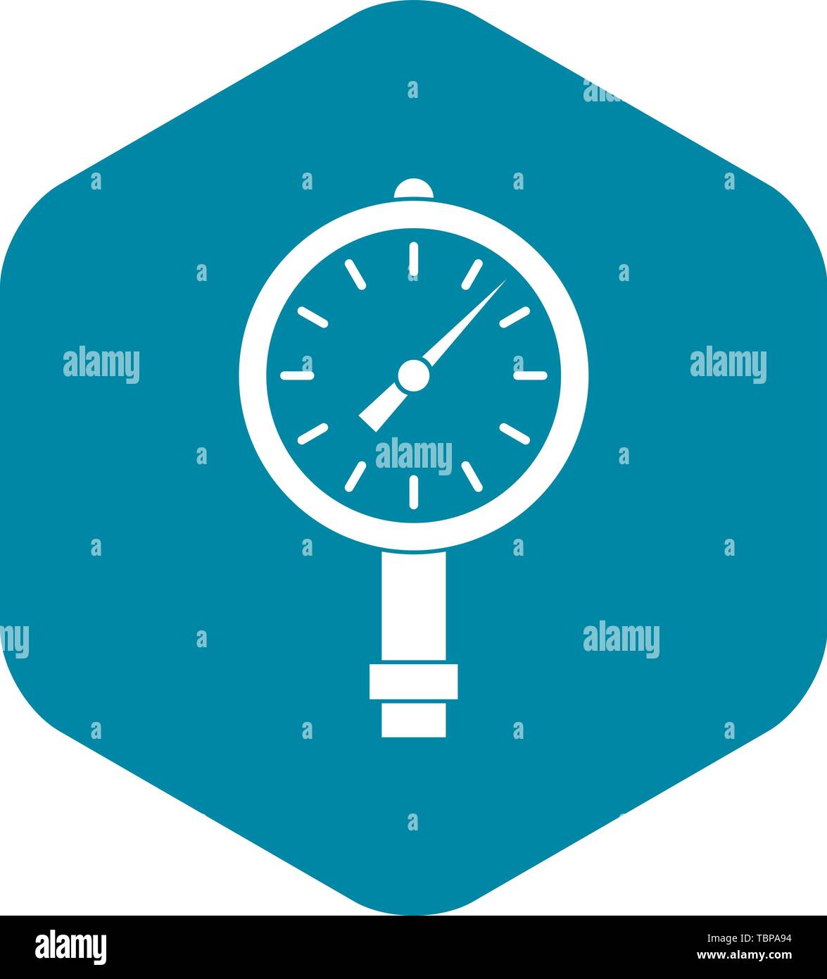 Manometer or pressure gauge icon simple Stock Vector Image & Art Alamy