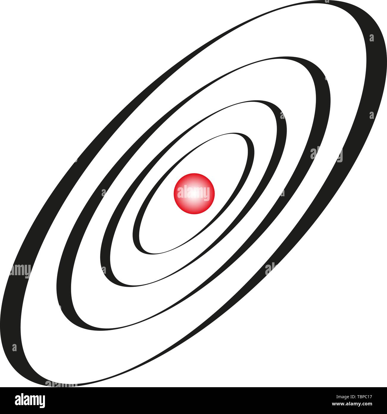 Abstract vector sign template illustration Stock Vector