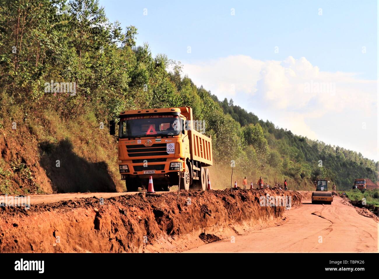 Rwanda construction site hi-res stock photography and images - Alamy