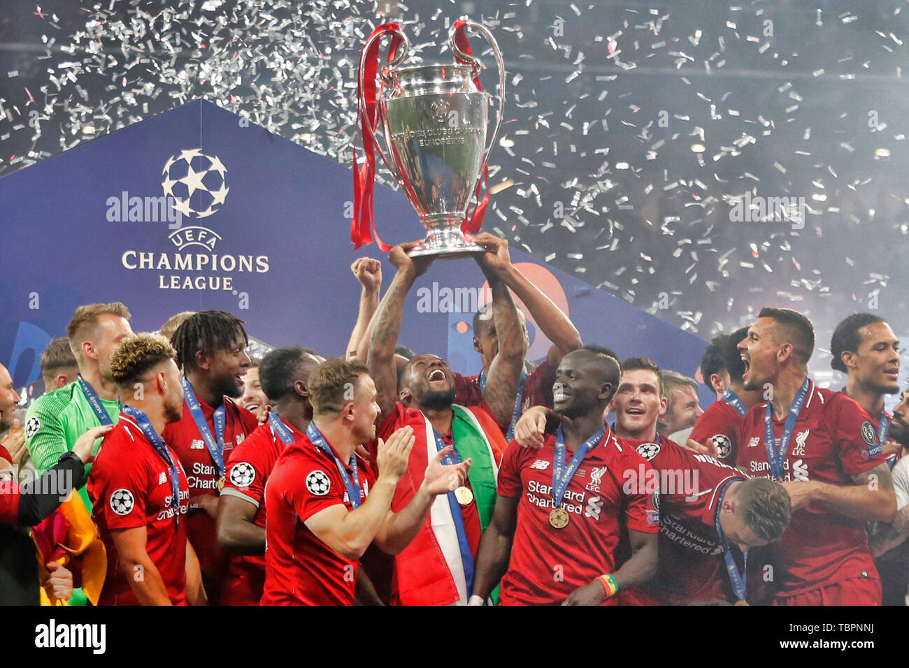 UEFA CHAMPIONS LEAGUE FINAL 2019 STADIUM visual data 8