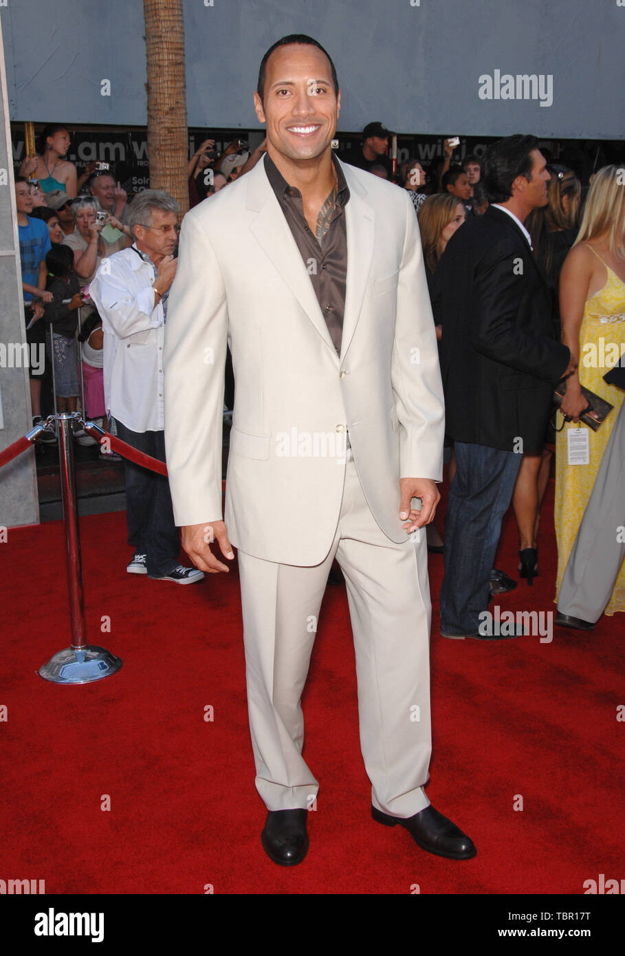 LOS ANGELES, CA. September 23, 2007: Dwayne "The Rock" Johnson at the