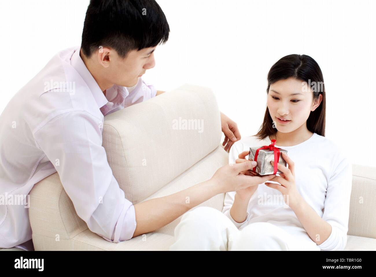 Happy asian young family hi-res stock photography and images - Alamy