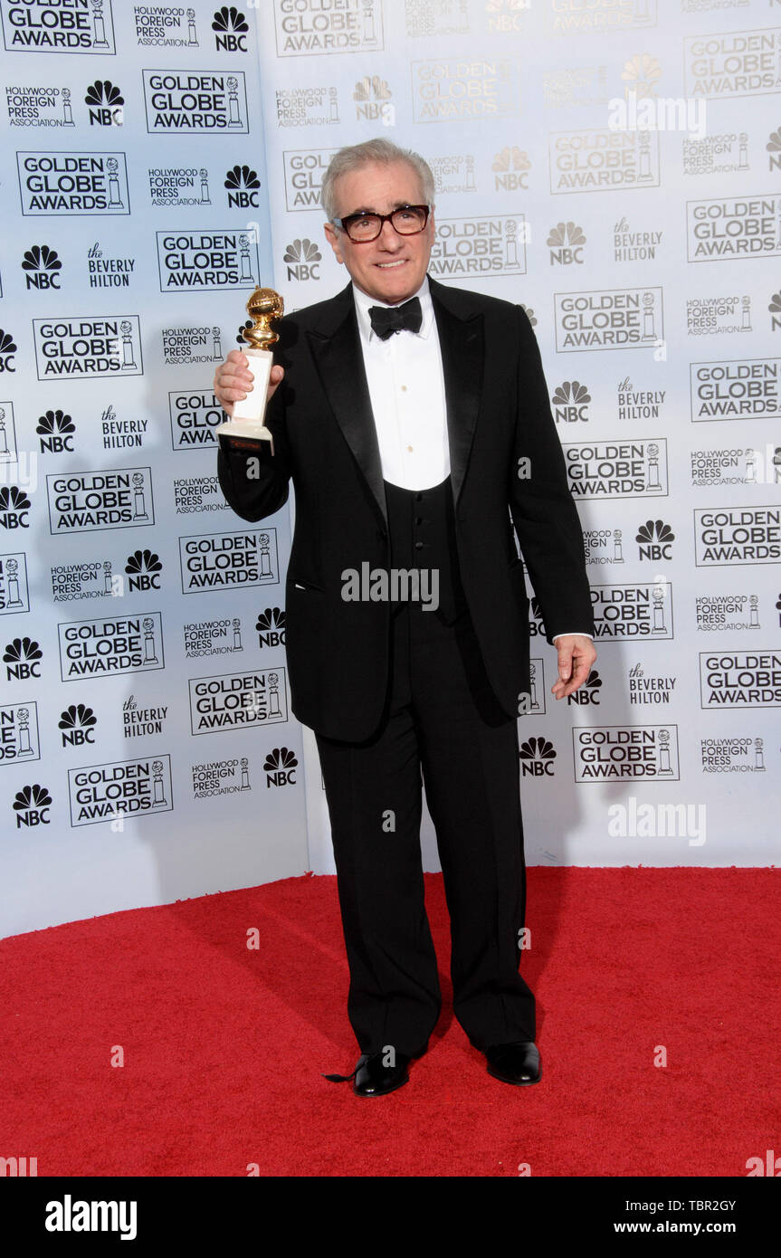 LOS ANGELES, CA. January 15, 2007: MARTIN SCORSESE at the 64th Annual ...