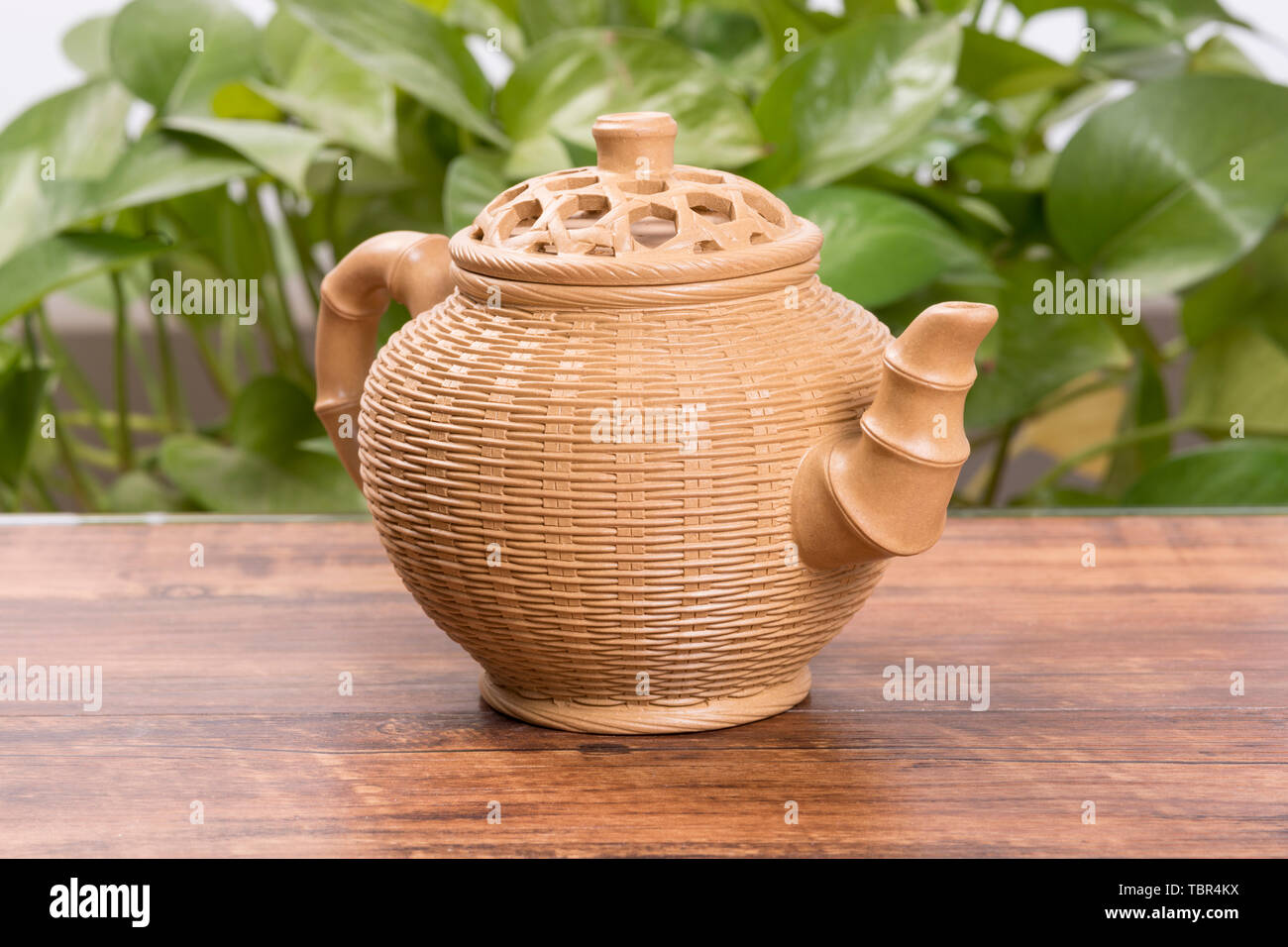 purple clay pot Stock Photo Alamy