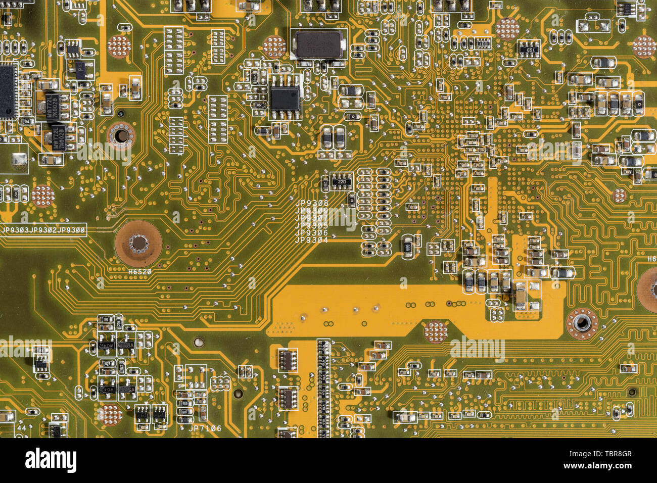 Circuit boards in electronics Stock Photo Alamy