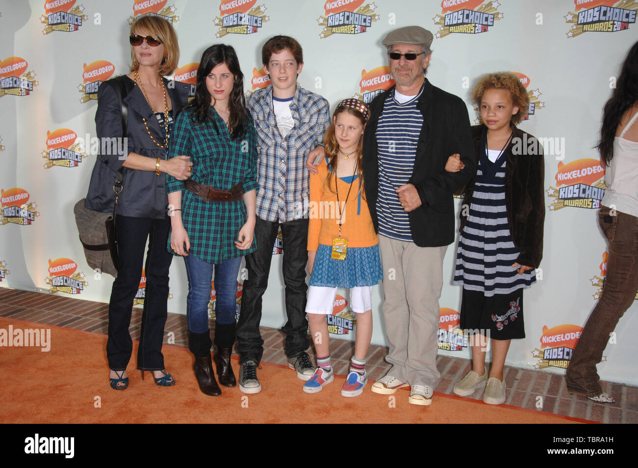 Kate Capshaw Steven Spielberg Children High Resolution Stock Photography And Images Alamy