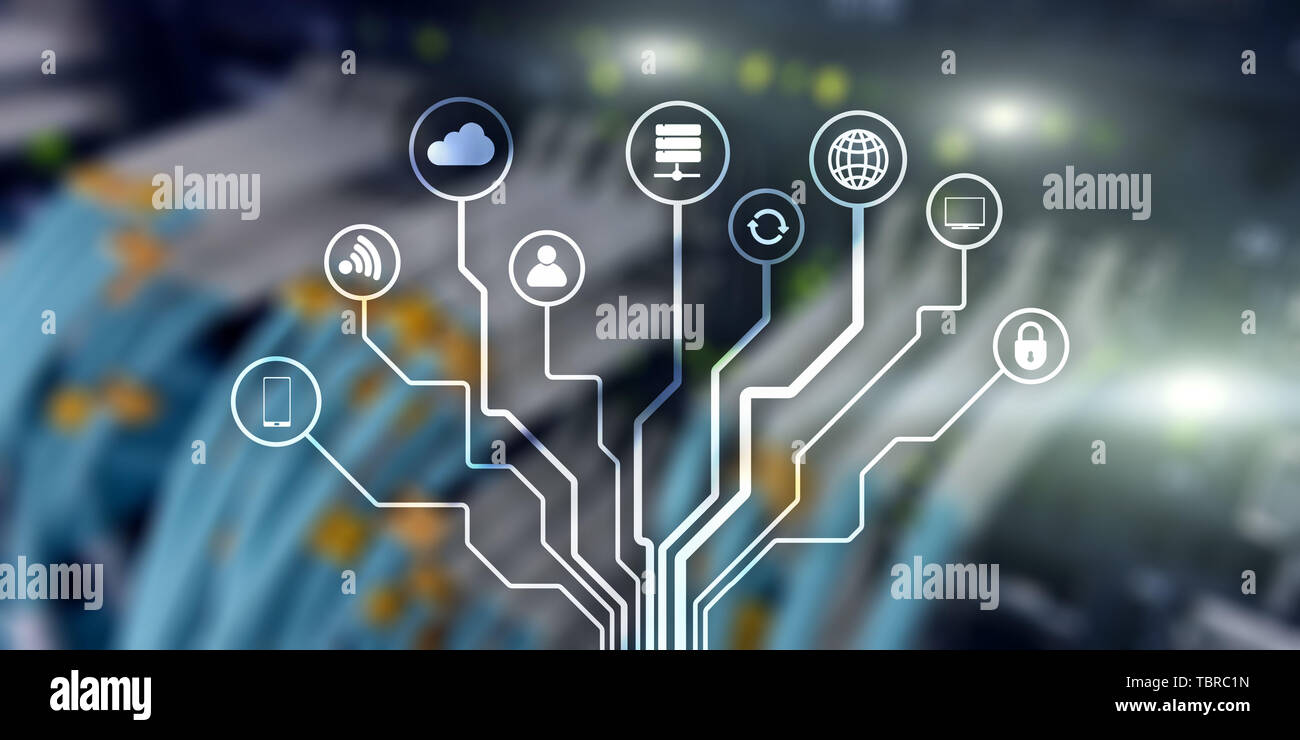 Iot background hi-res stock photography and images - Alamy