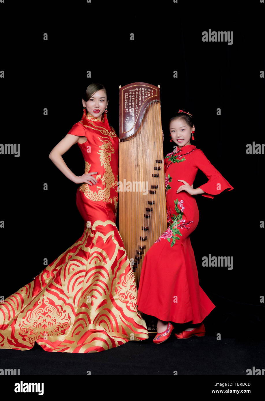 Guzheng Master and Tao Stock Photo Alamy