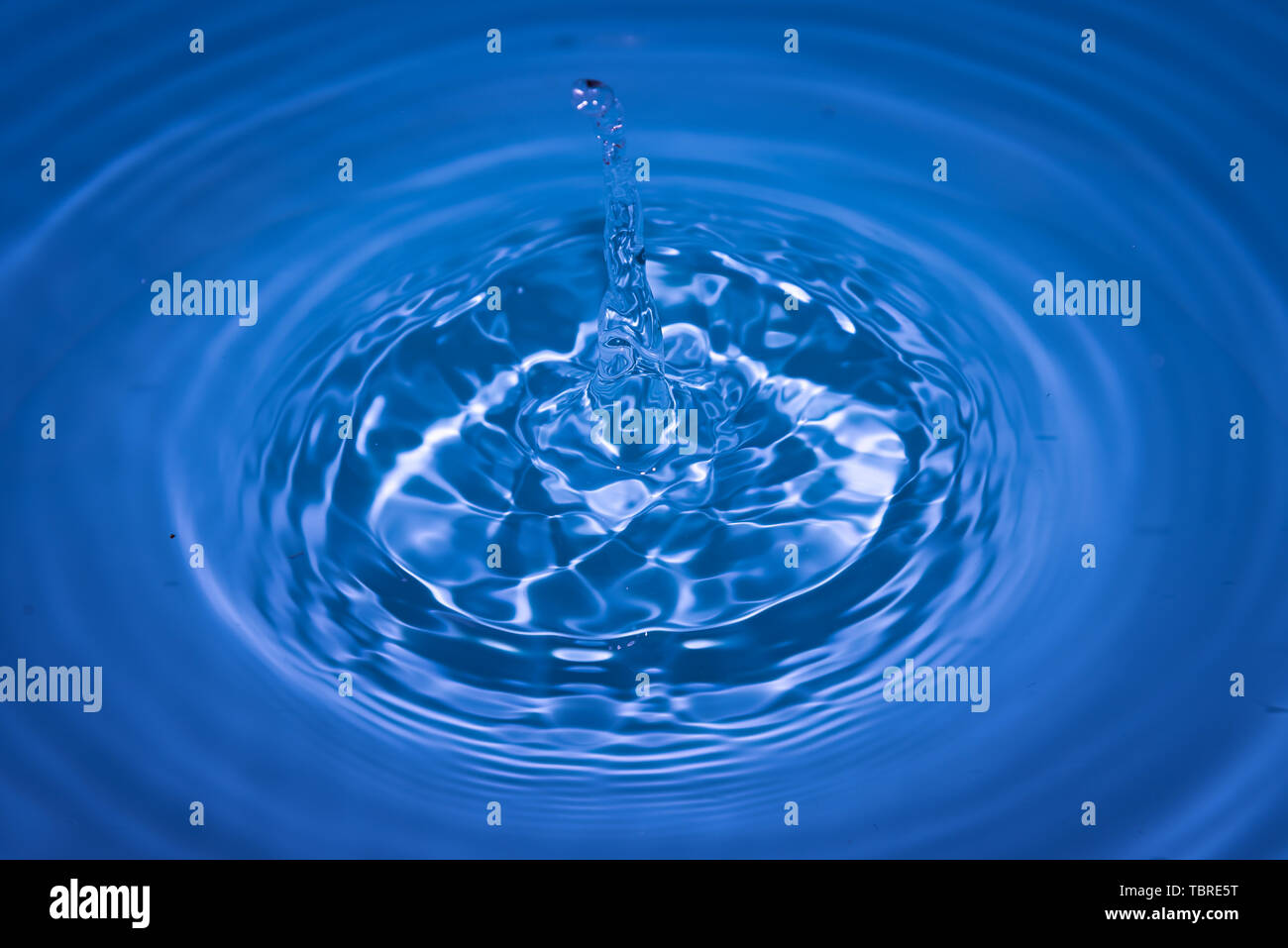 A drop of water Stock Photo Alamy