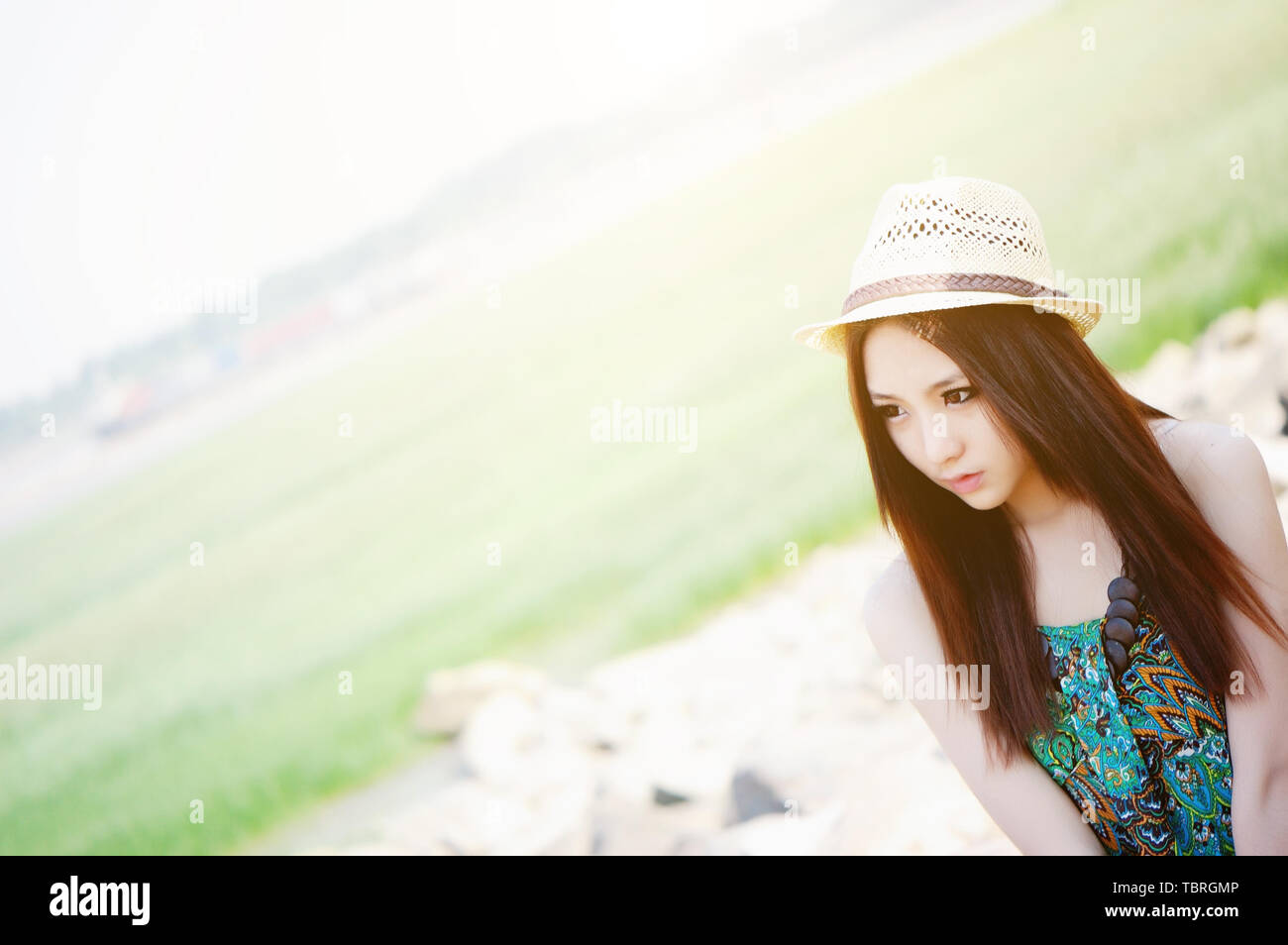 Woman backlight hi-res stock photography and images - Alamy