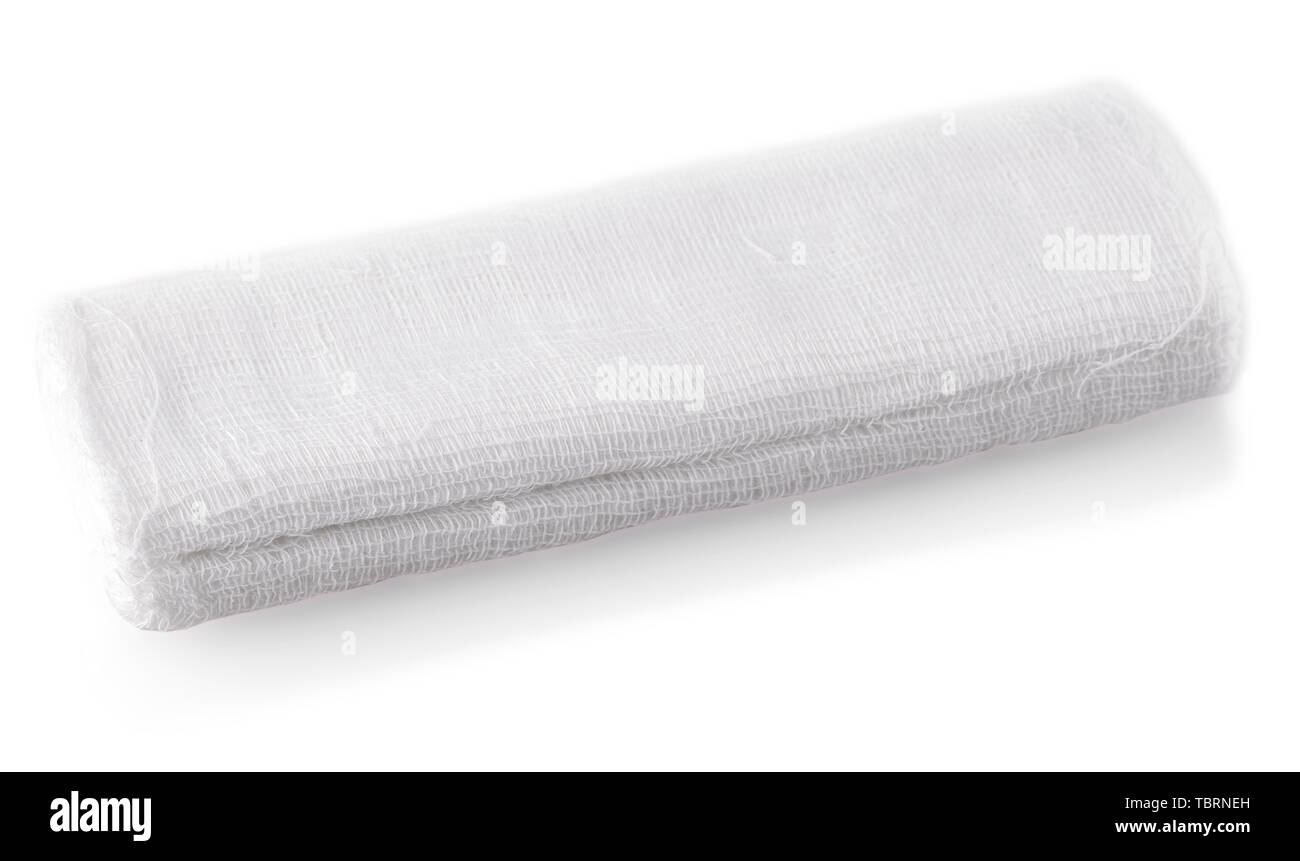 Sterile gauze bandage Cut Out Stock Images & Pictures - Alamy