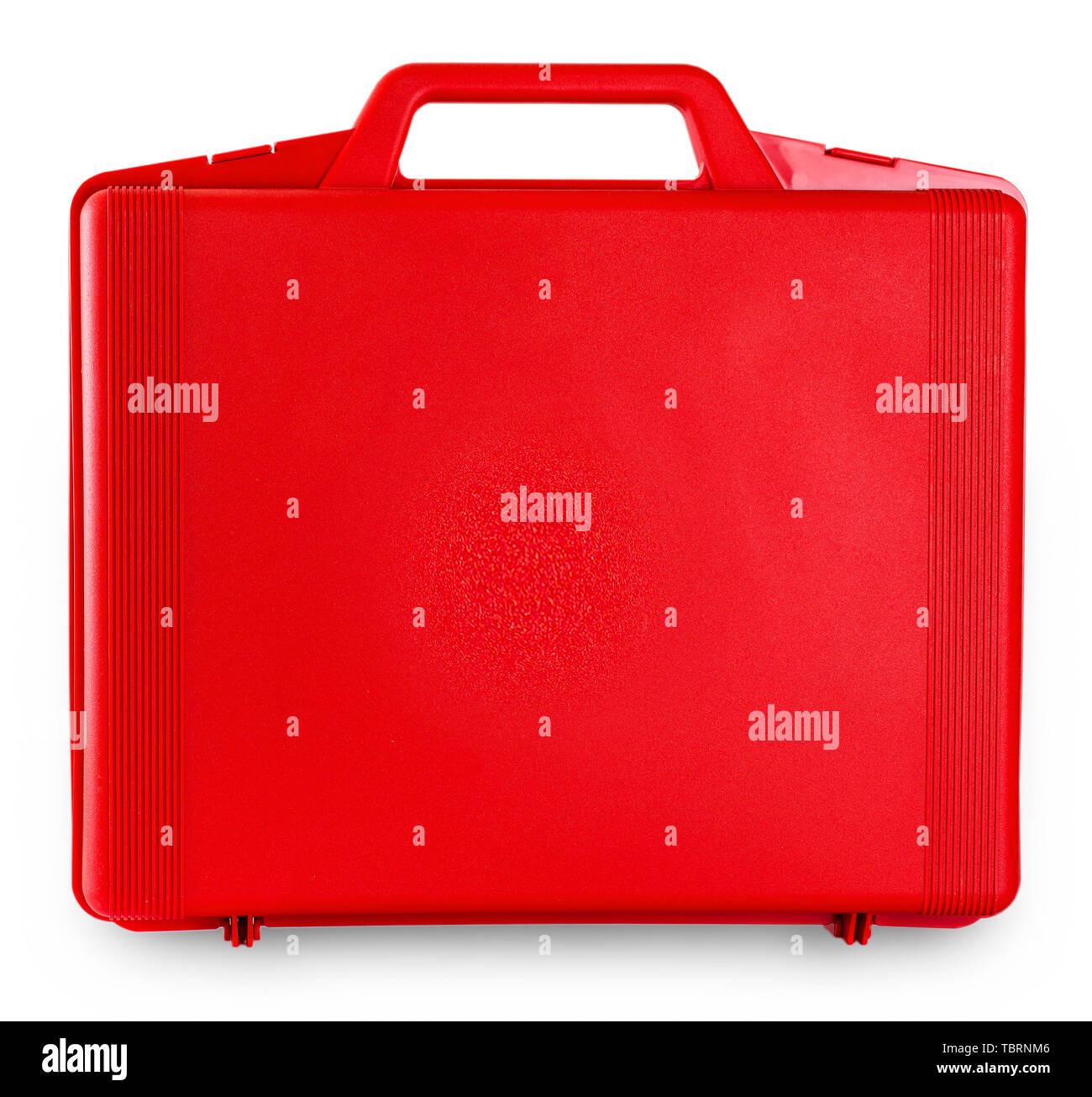 red case on white background Stock Photo Alamy