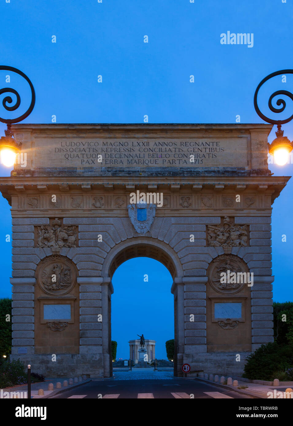 Louis xiv triumphal arch hi-res stock photography and images - Alamy