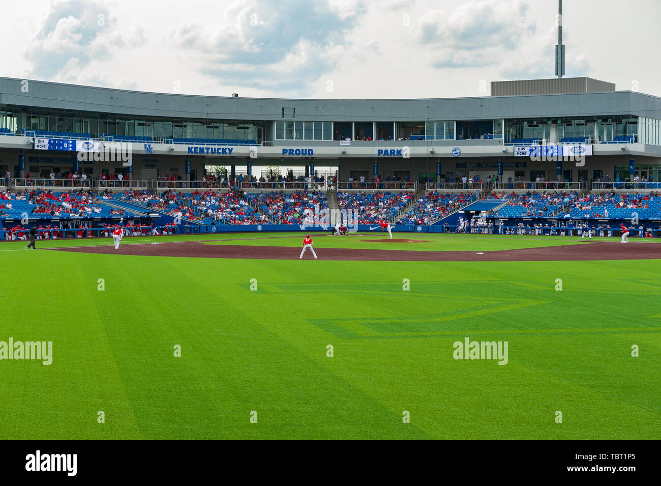 Kentucky High School stae baseball tournament game between Montgomery