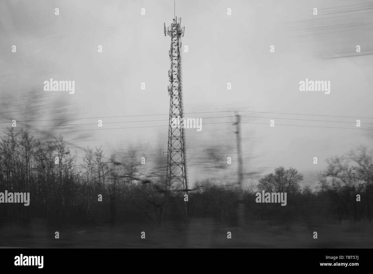 Street shots, telephone poles Stock Photo - Alamy