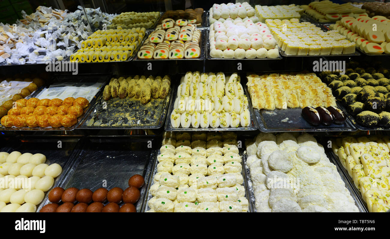 Bangladesh Sweets Misti On Display Bakery Stock Photo 2329798885