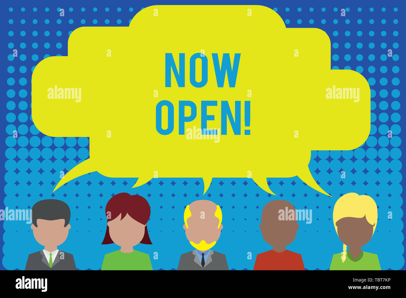 Conceptual Hand Writing Showing Now Open Concept Meaning