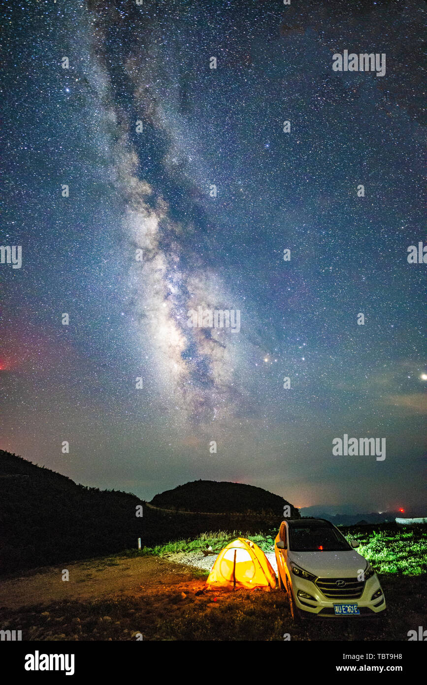The stars and the Milky Way Stock Photo - Alamy