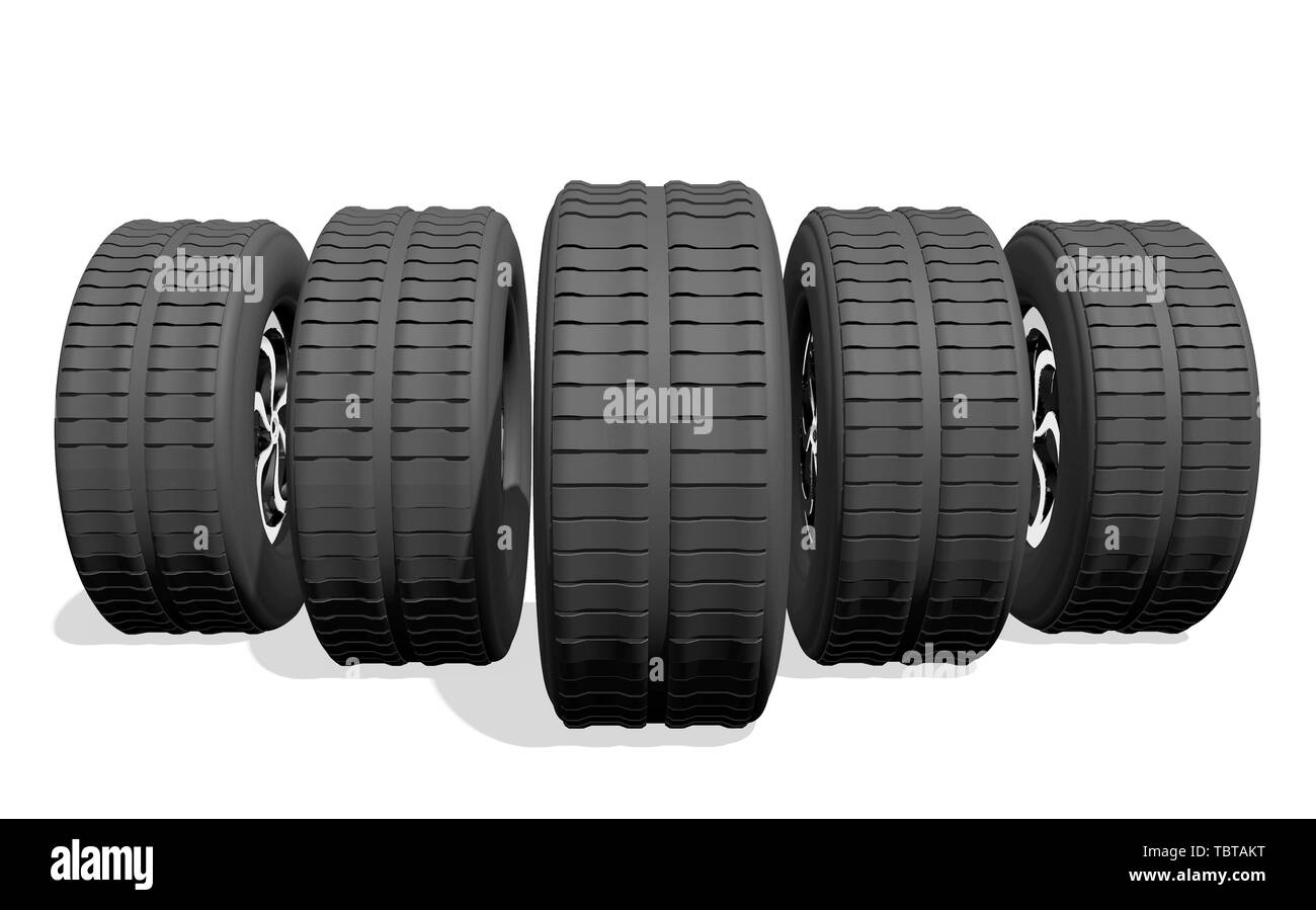 Car tire material Stock Photo Alamy