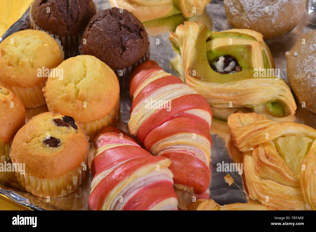 No one makes food delicious dessert with sugar hires stock photography
