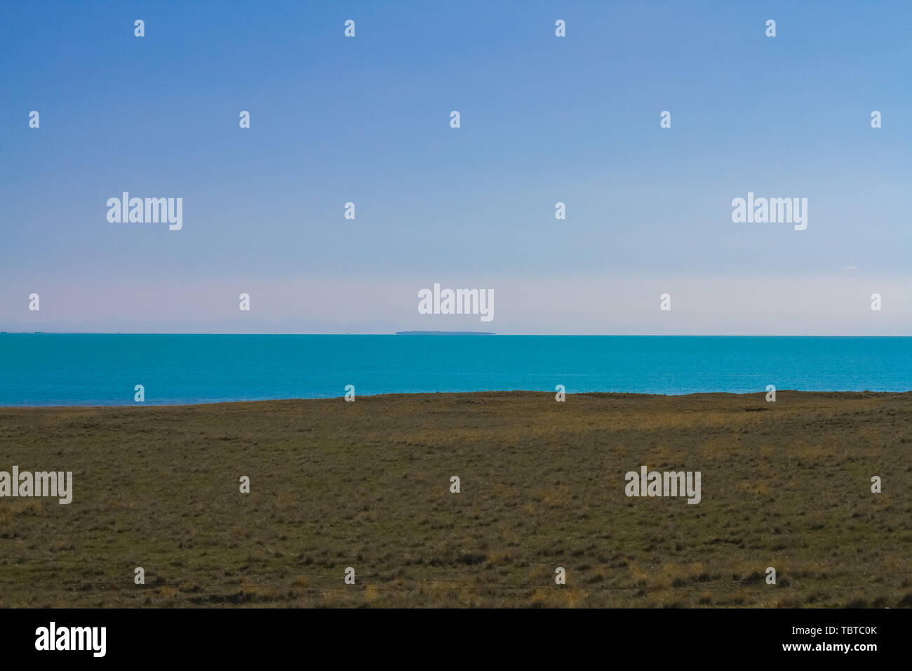 Qinghai lake qinghai lake scenery scenery around the lake hi-res stock ...