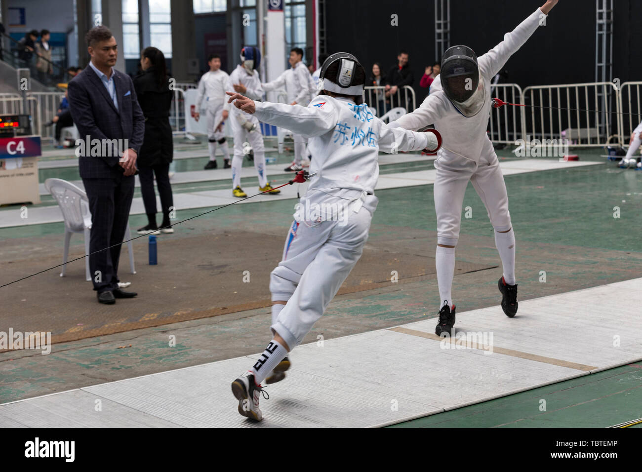 Fencing discipline hi-res stock photography and images - Alamy