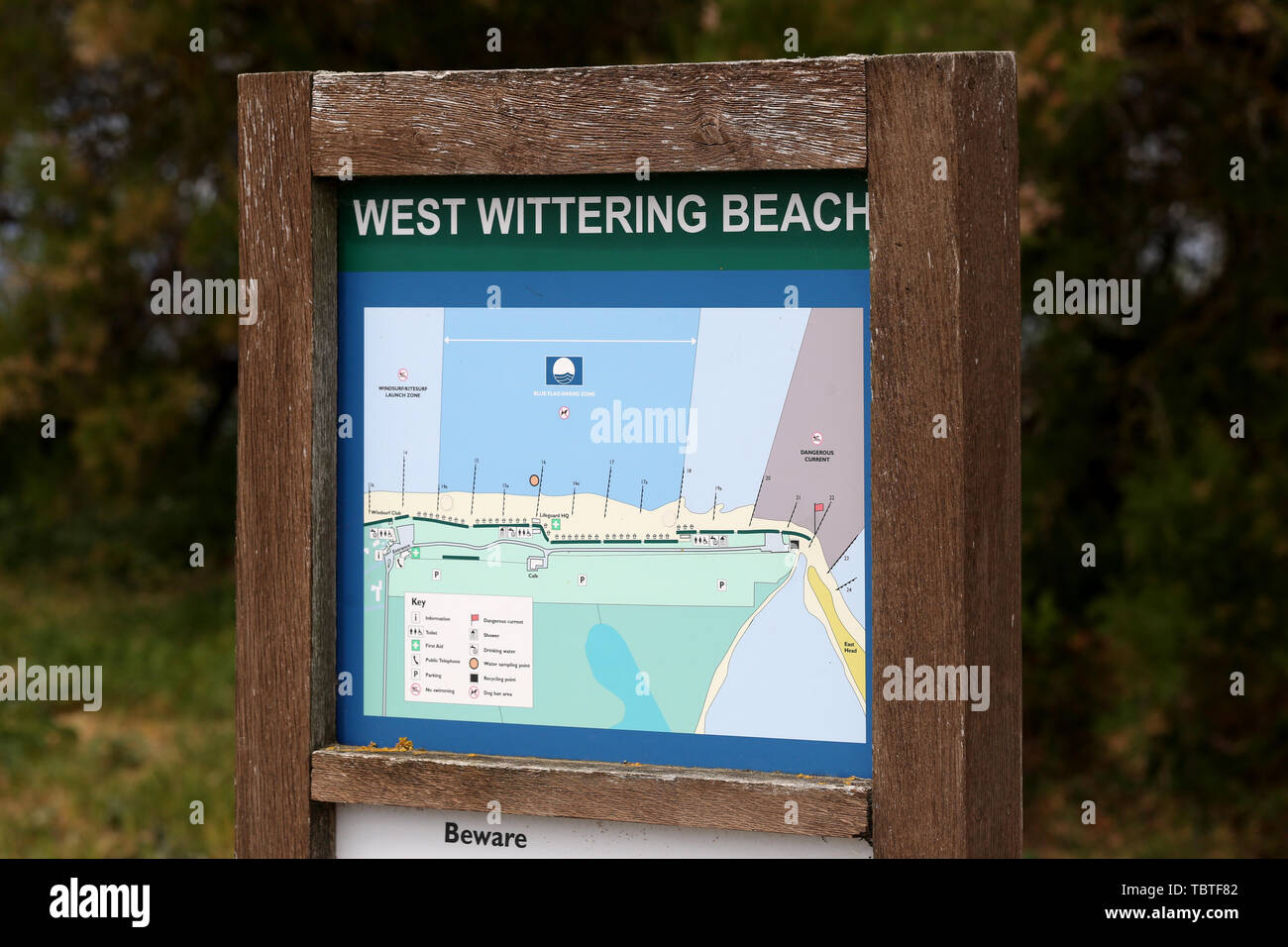 Map of west wittering hi-res stock photography and images - Alamy