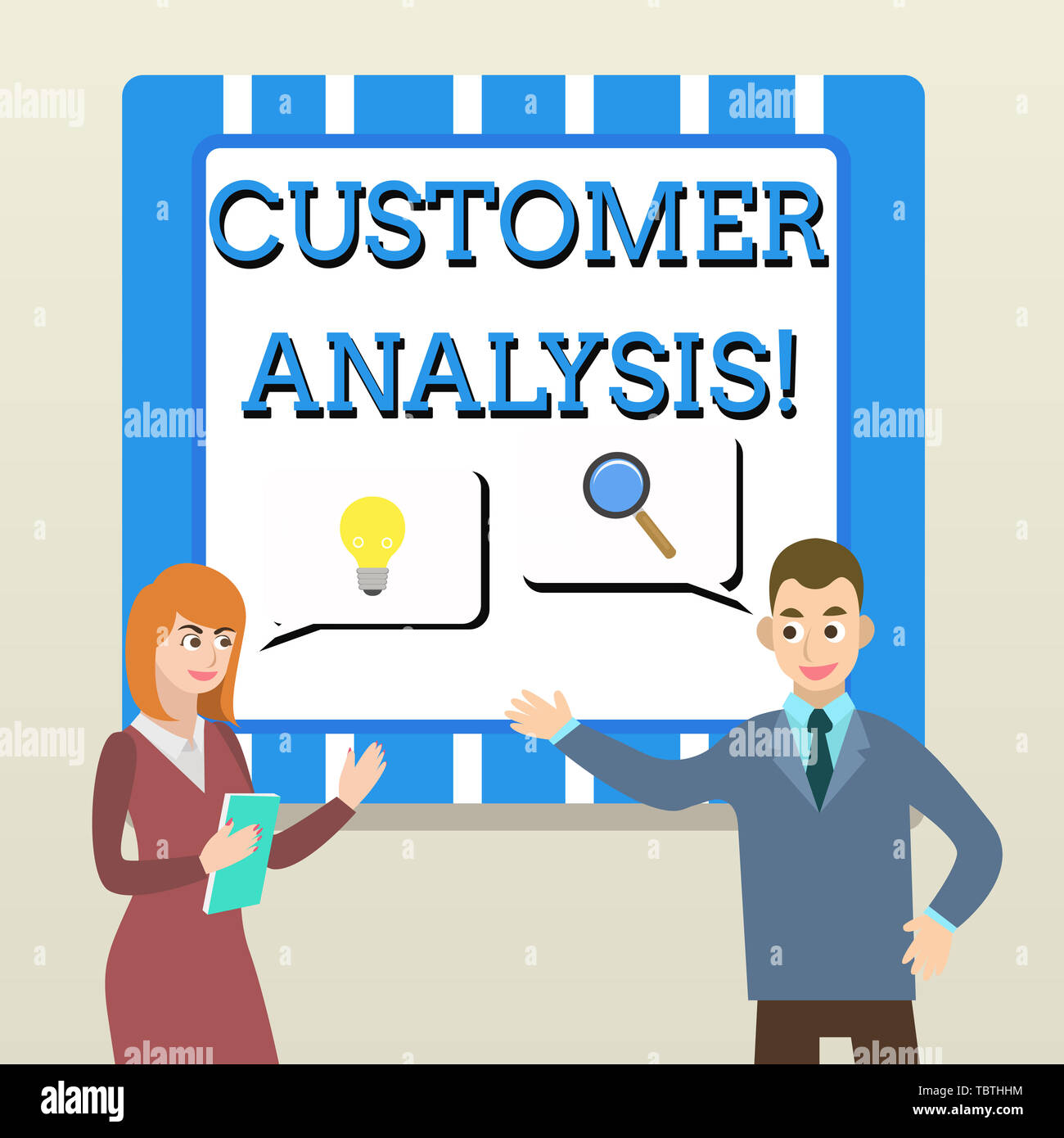 Customer Analysis Lettering Handwriting text Customer Analysis. Conceptual photo systematic ...