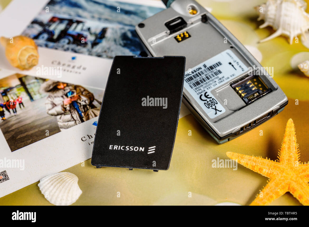 Classic phone Ericsson T28 Stock Photo Alamy