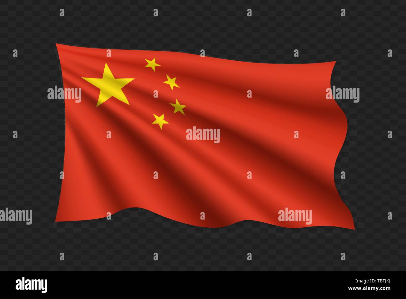 3d Waving Flag Of China Vector Illustration Stock Vector Image Art 3d Waving Flag Of China Vector Illustration Stock Vector Image Art