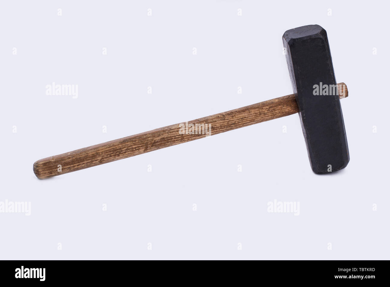 Hammer isolated on white background. Construction instrument with ...