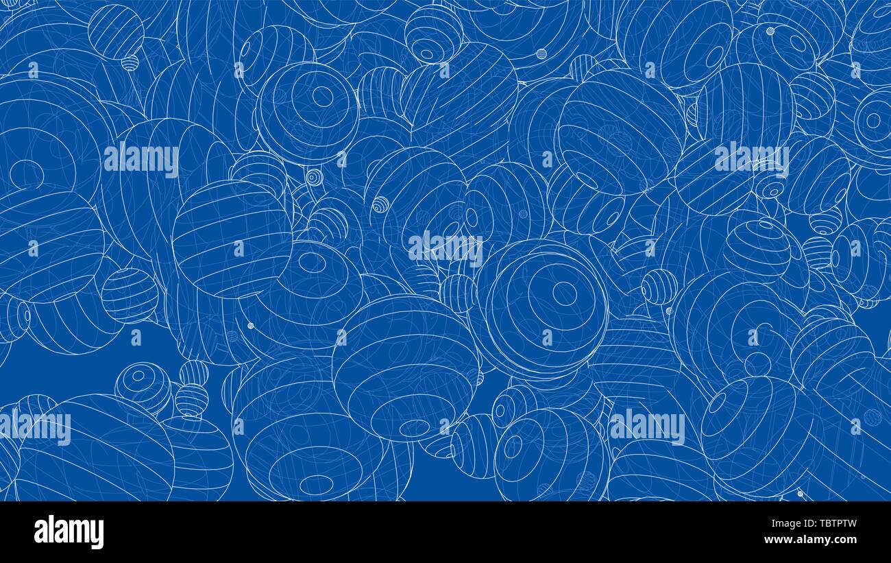 Vector abstract spheres background Stock Vector Image & Art - Alamy