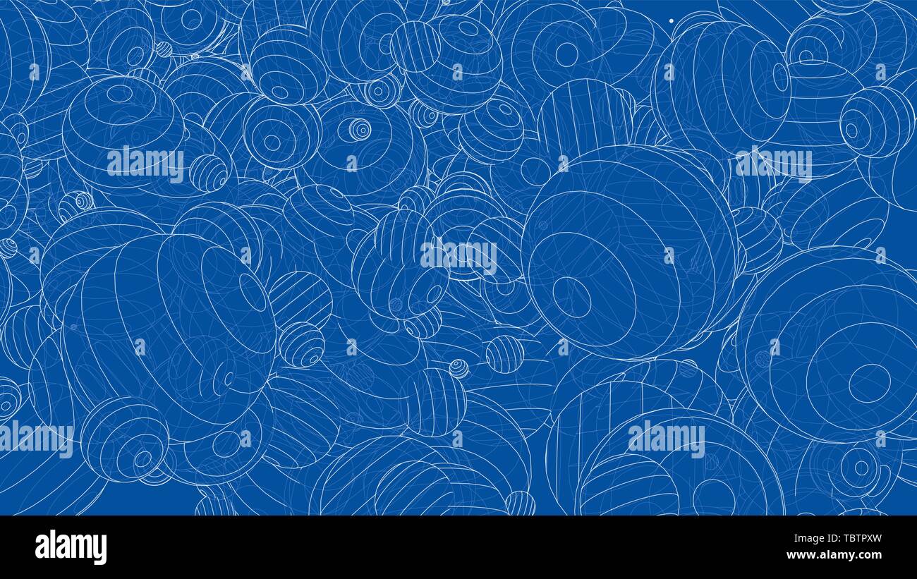 Vector abstract spheres background Stock Vector Image & Art - Alamy