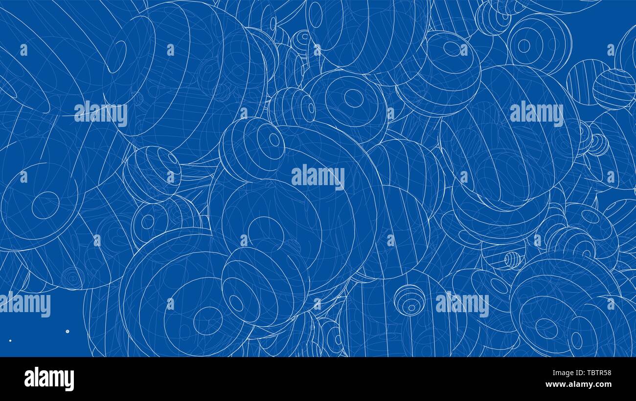 Vector abstract spheres background Stock Vector Image & Art - Alamy