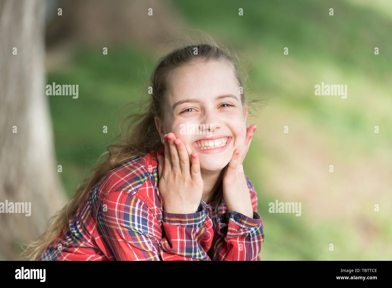A Healthy Smile Begins With A Child Smiling Kid With White