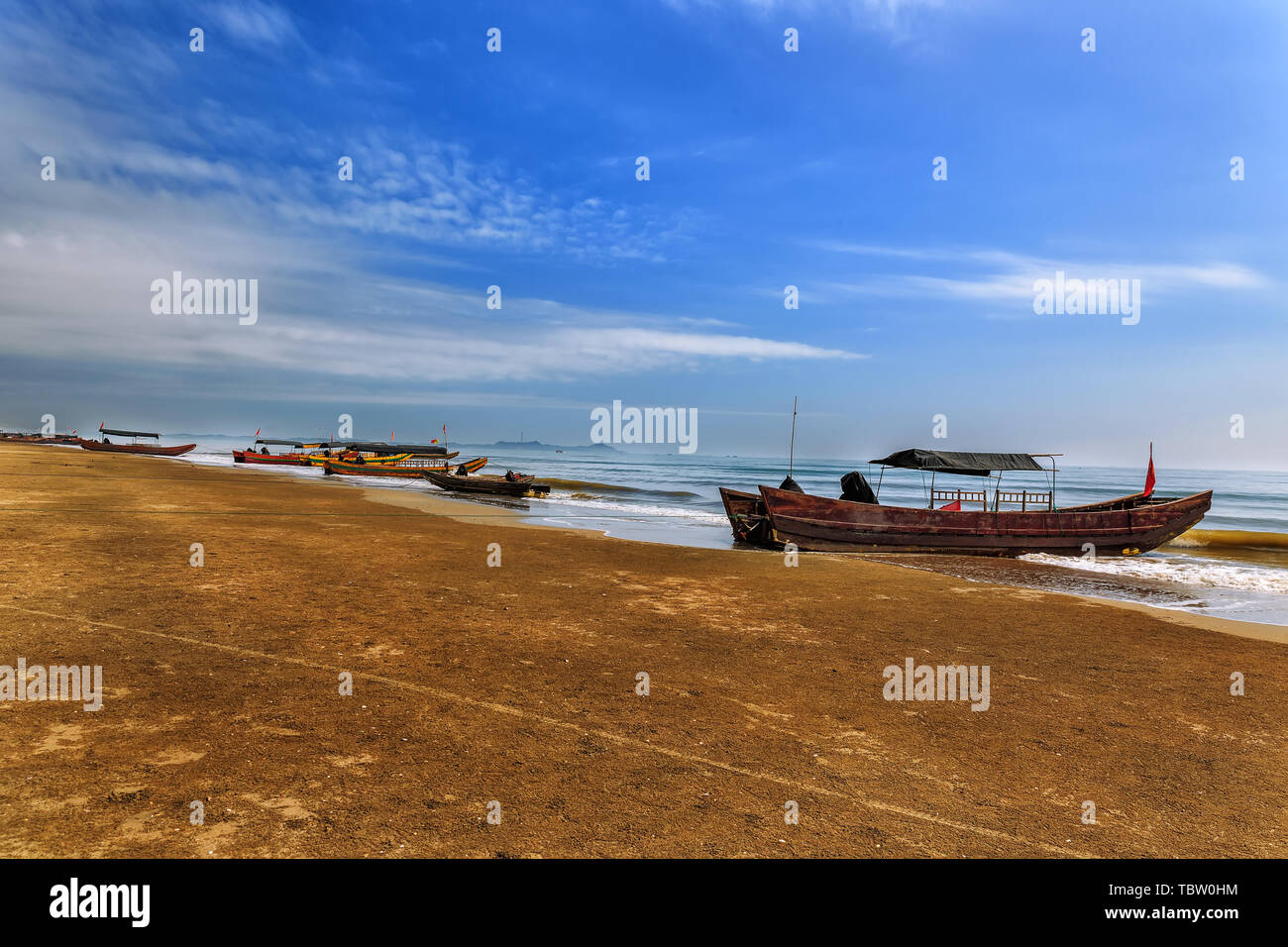 Summer pastime no one has the beach hi-res stock photography and images ...