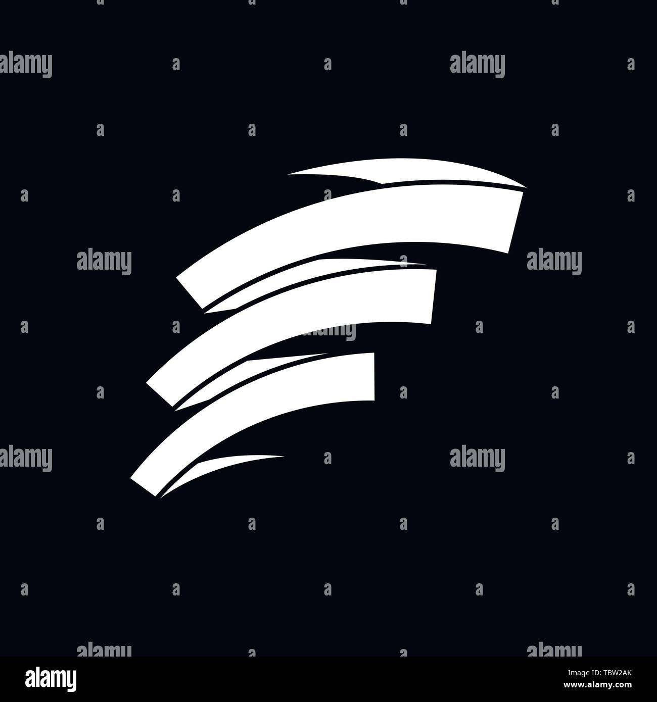 Ribbon icon vector sign symbol Stock Vector Image & Art - Alamy