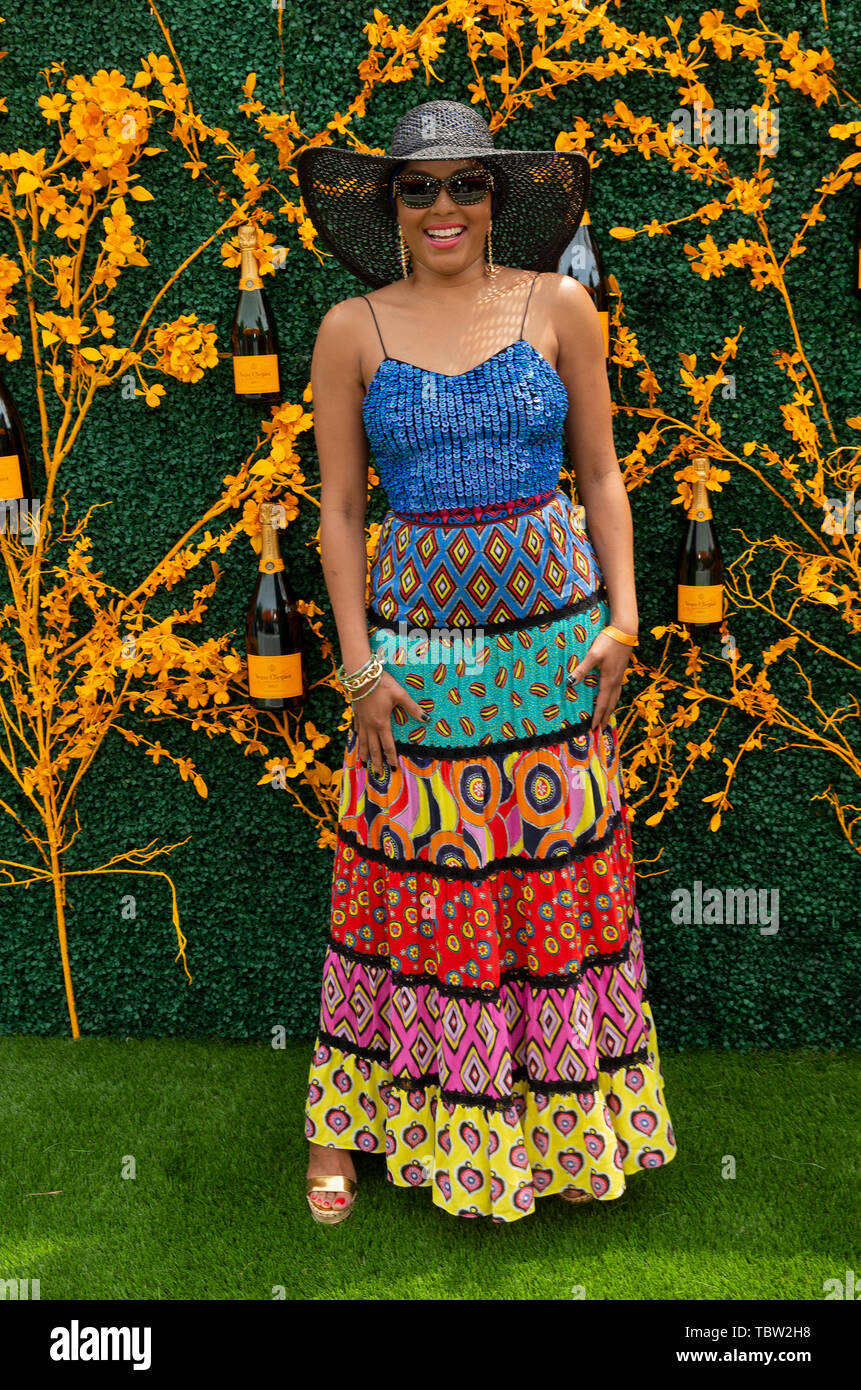 Alicia Quarles attends 12th Annual Veuve Clicquot Polo Classic at
