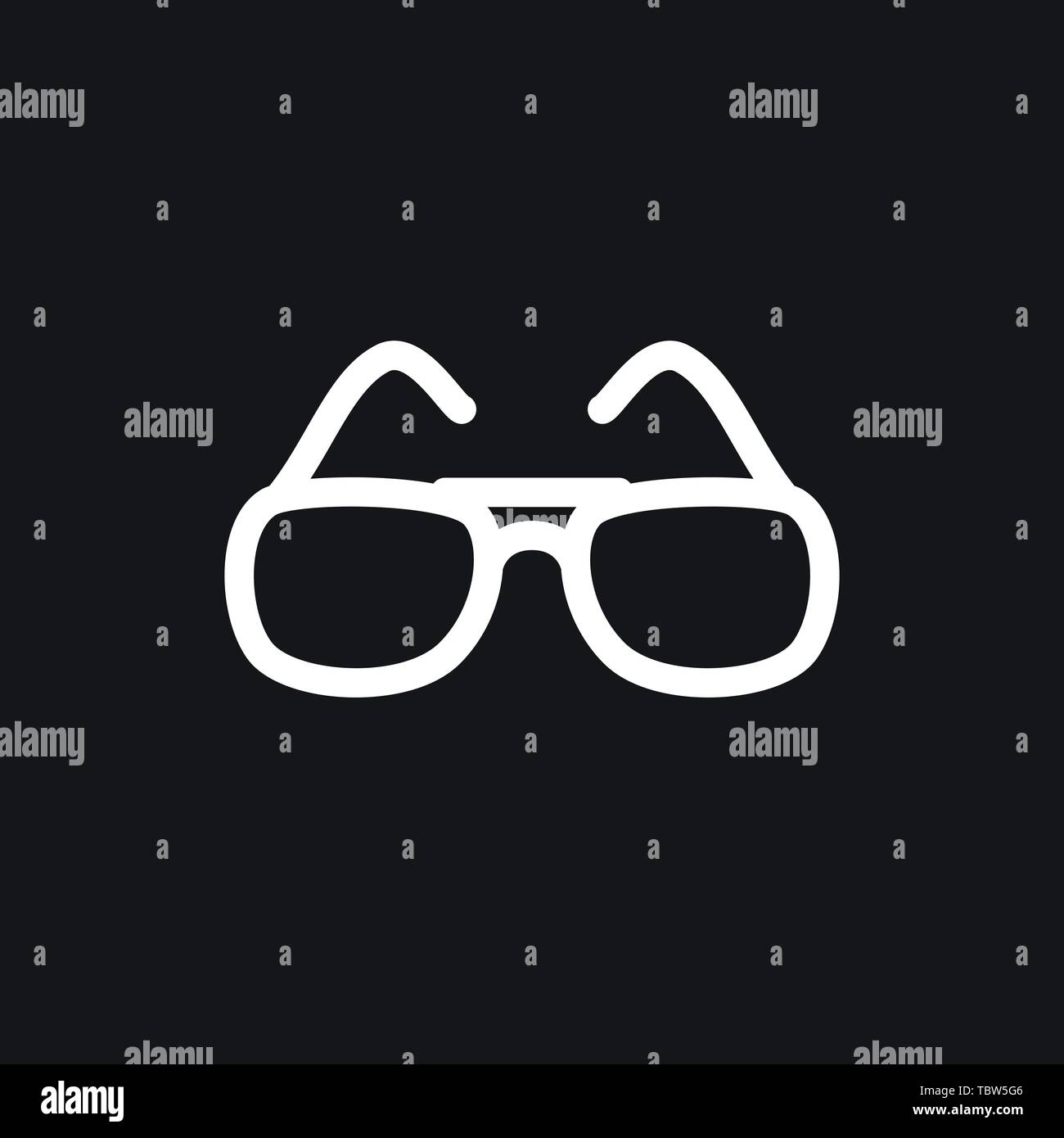 Sunglasses Icon vector sign symbol Stock Vector Image & Art Alamy