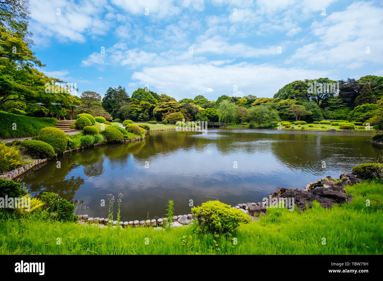 Shinjuku Gyoen National Garden in Tokyo Stock Photo - Alamy
