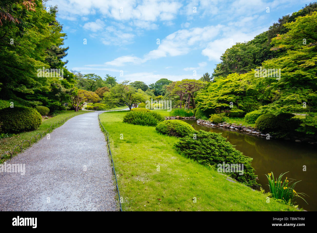 Shinjuku Gyoen National Garden in Tokyo Stock Photo - Alamy