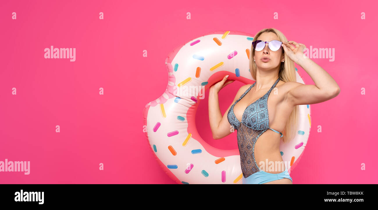 donut bathing suit