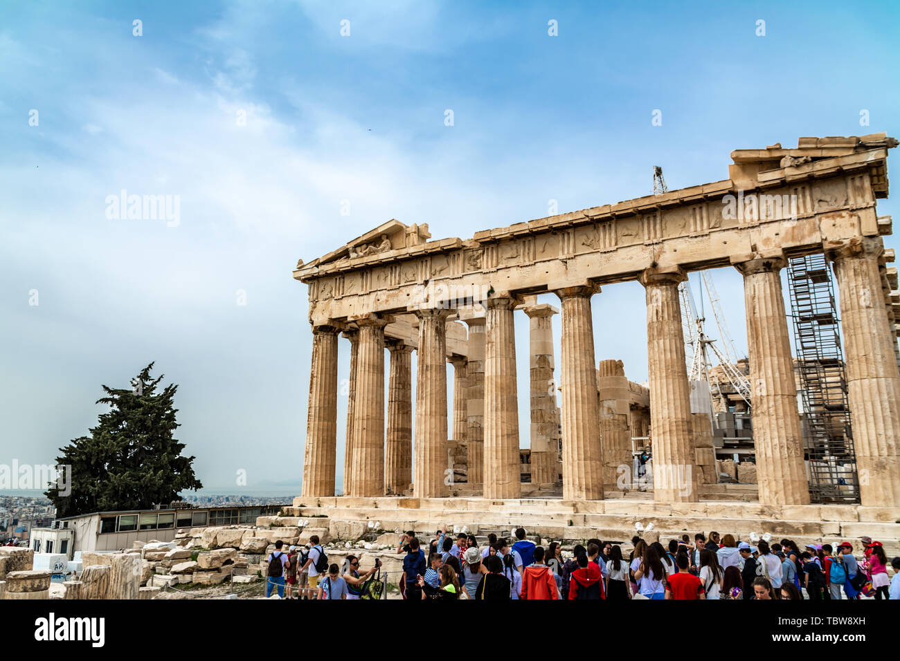 temples ruins of Ancient Greece civilization Stock Photo - Alamy