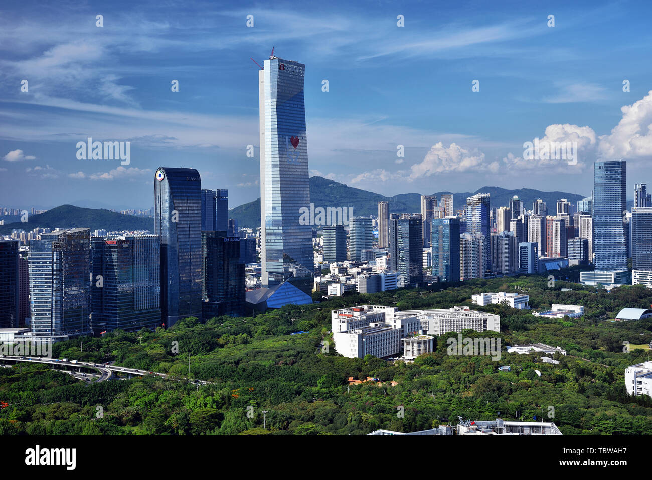City Scenery of Nanshan, Shenzhen Stock Photo