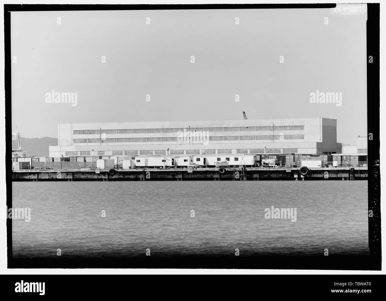 MACHINE SHOP AT SHIPYARD NO. 3, VIEW TO WESTSOUTHWEST OF THE EAST