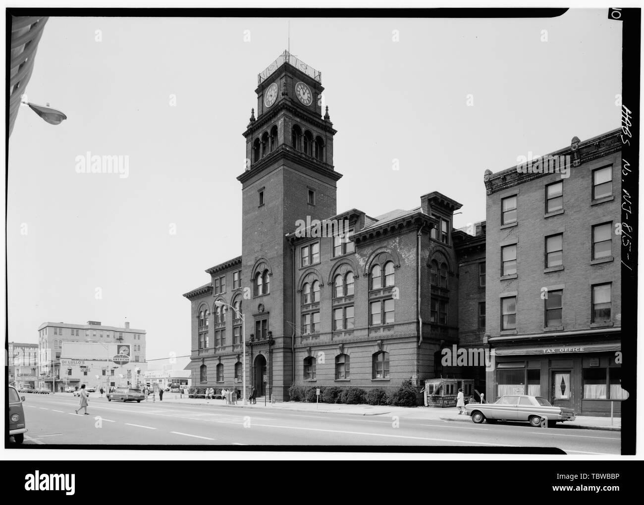 MAIN (ATLANTIC AVENUE) ELEVATION, GENERAL VIEW TOWARDS TENNESSEE AVENUE City Hall, Atlantic and