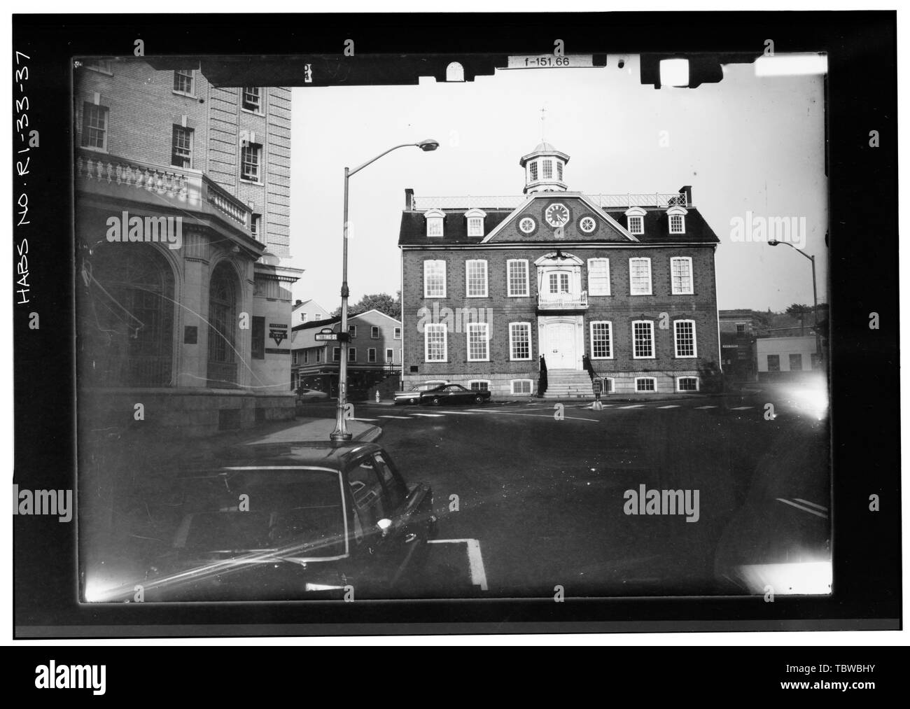 MAIN (WEST) FACADEINCLINED Copy photograph of photogrammetric plate