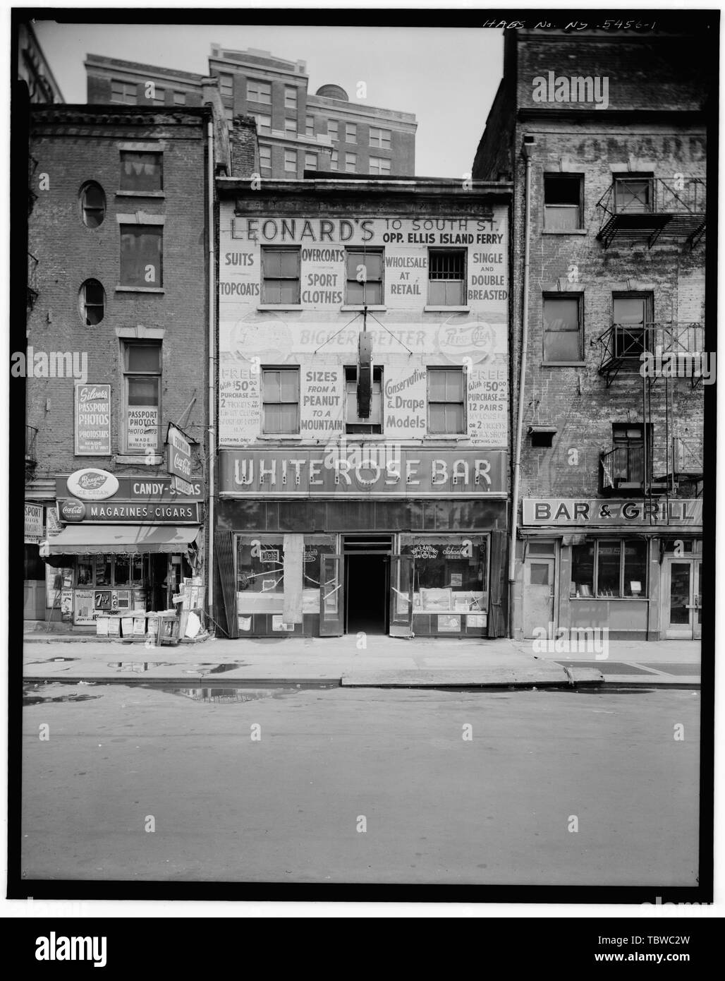 MAIN ELEVATION Jacob Crocheron House, 47 Whitehall Street, New York