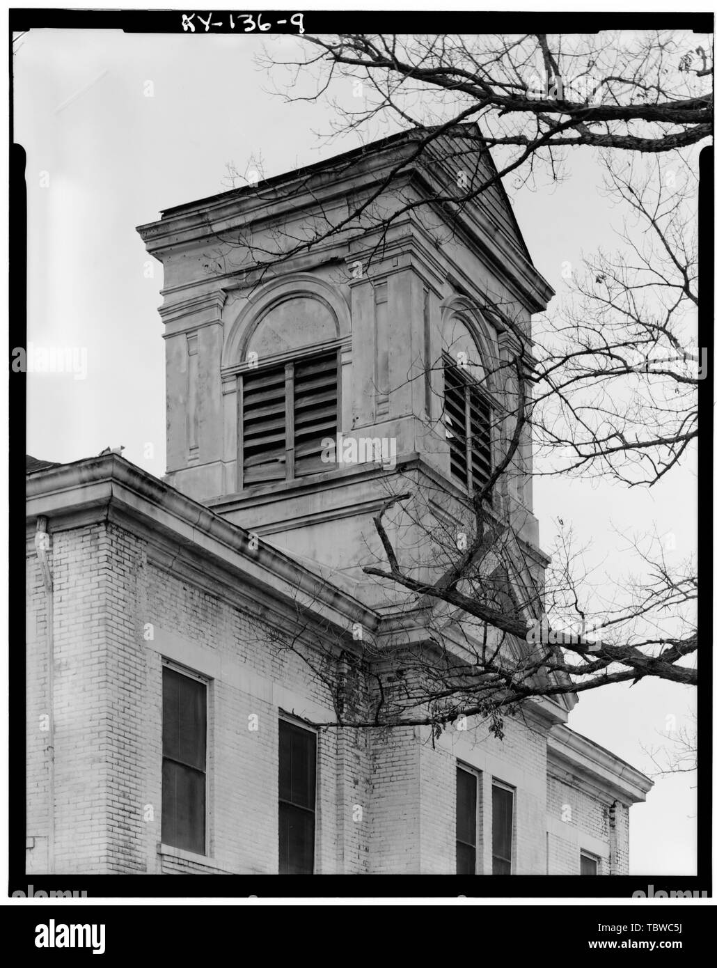 MAIN ELEVATION, DETAIL OF CUPOLA Powell County Courthouse, Washington