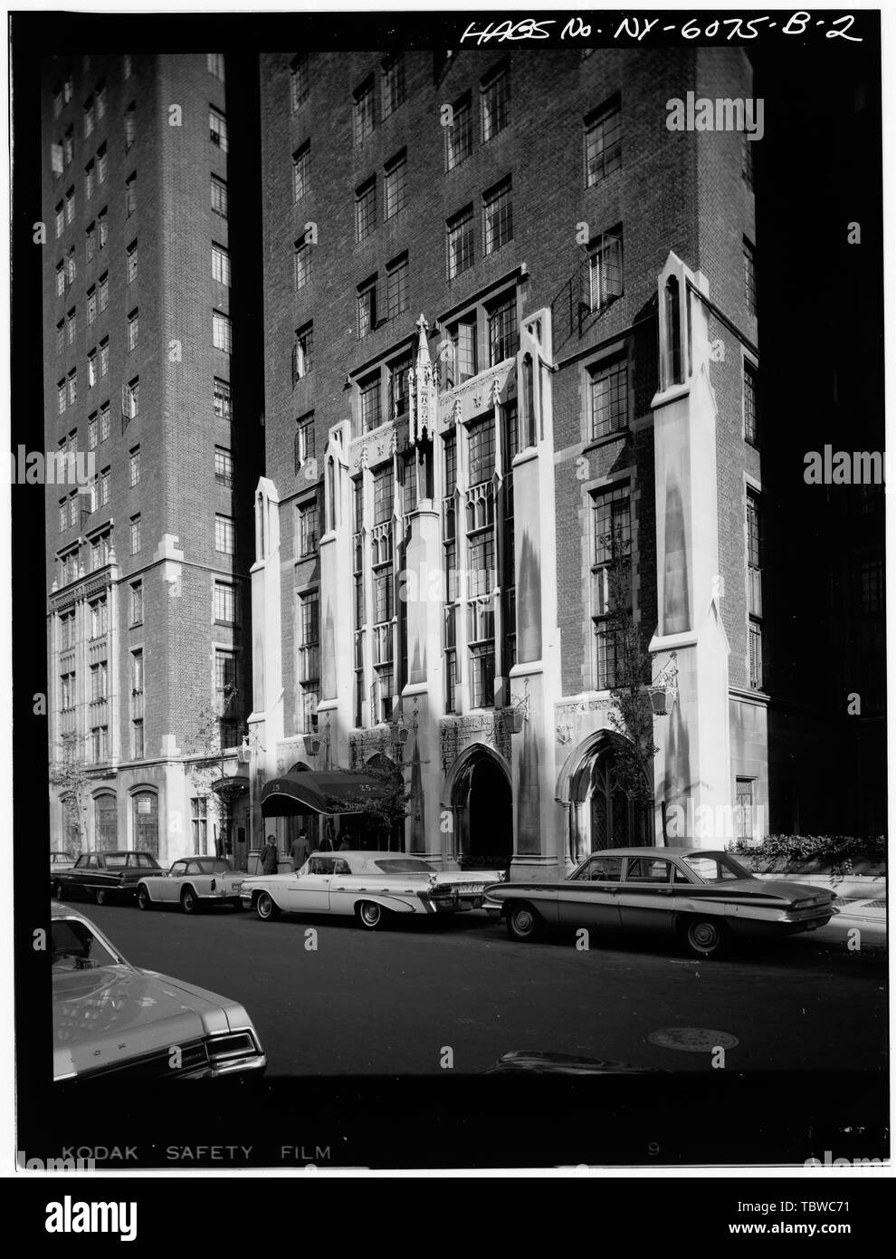 MAIN ELEVATION, DETAIL OF ENTRANCE DOORWAY Tudor City Complex, Tudor
